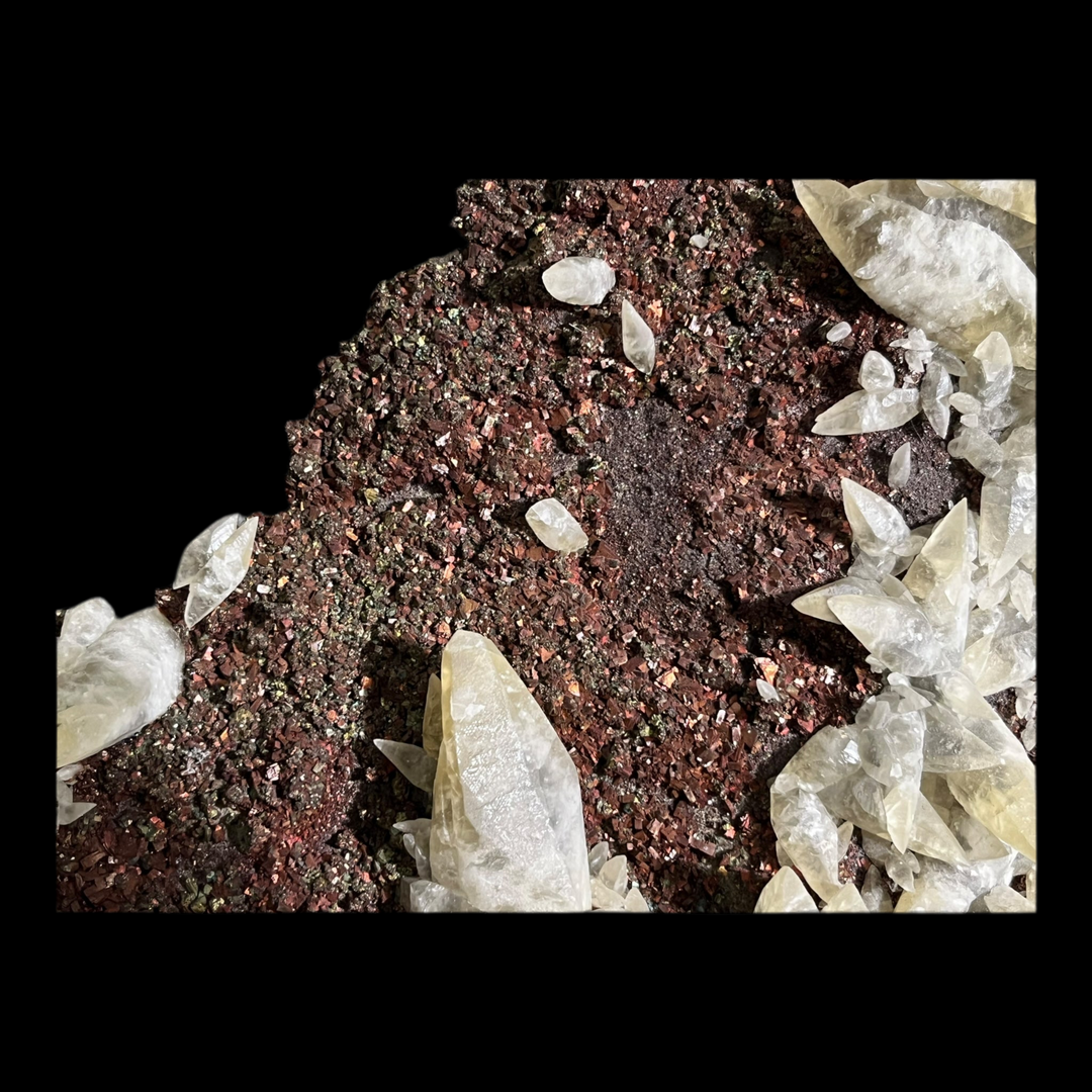 Chalkopyrit-Calcit-Mine Brushy Creek, Greeley, Missouri, USA
 DB47