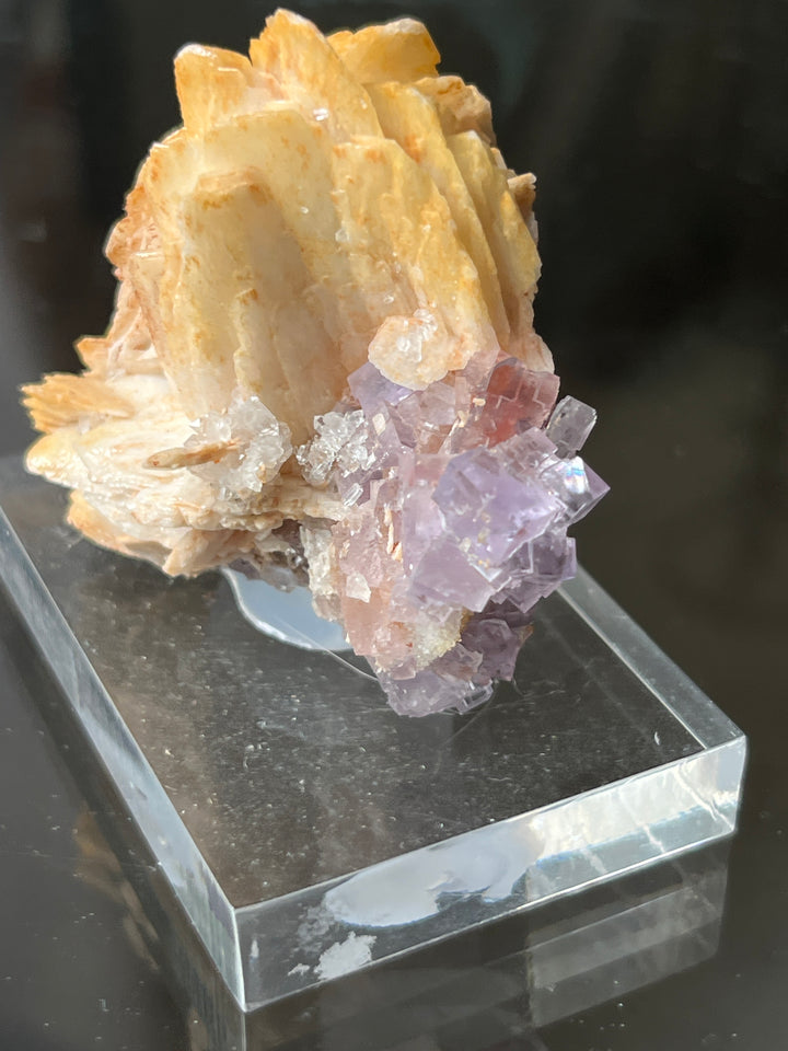 Fluorite and barite quartz Spain FLS43
