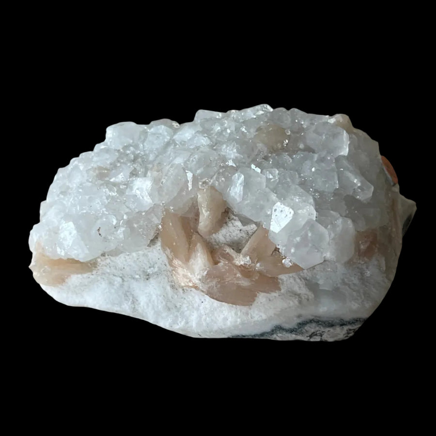 apophylitte sur stilbite et mordenite inde dw159
