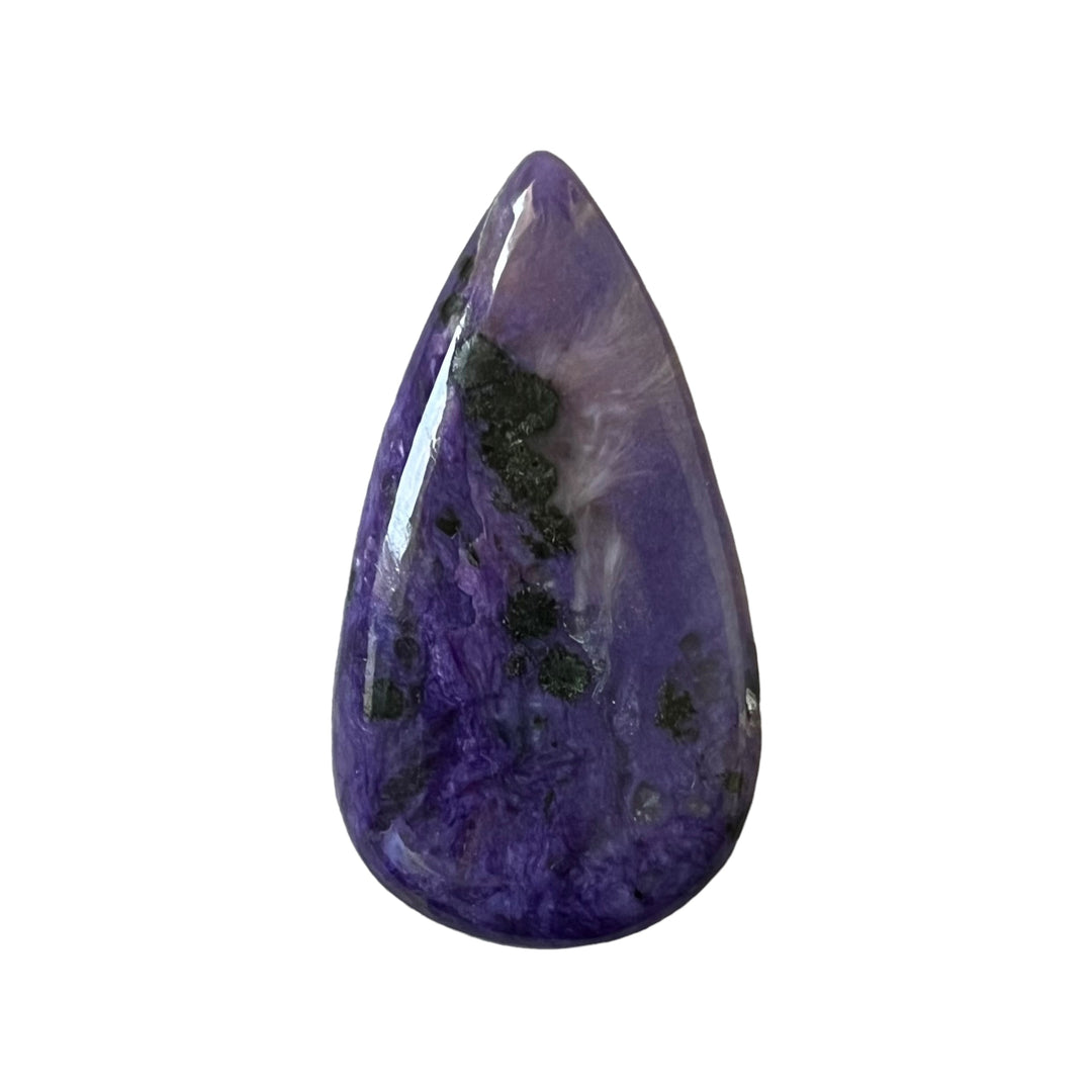 Charoit, CHR084, Cabochon-Schliff, 42 x 22 x 6 mm