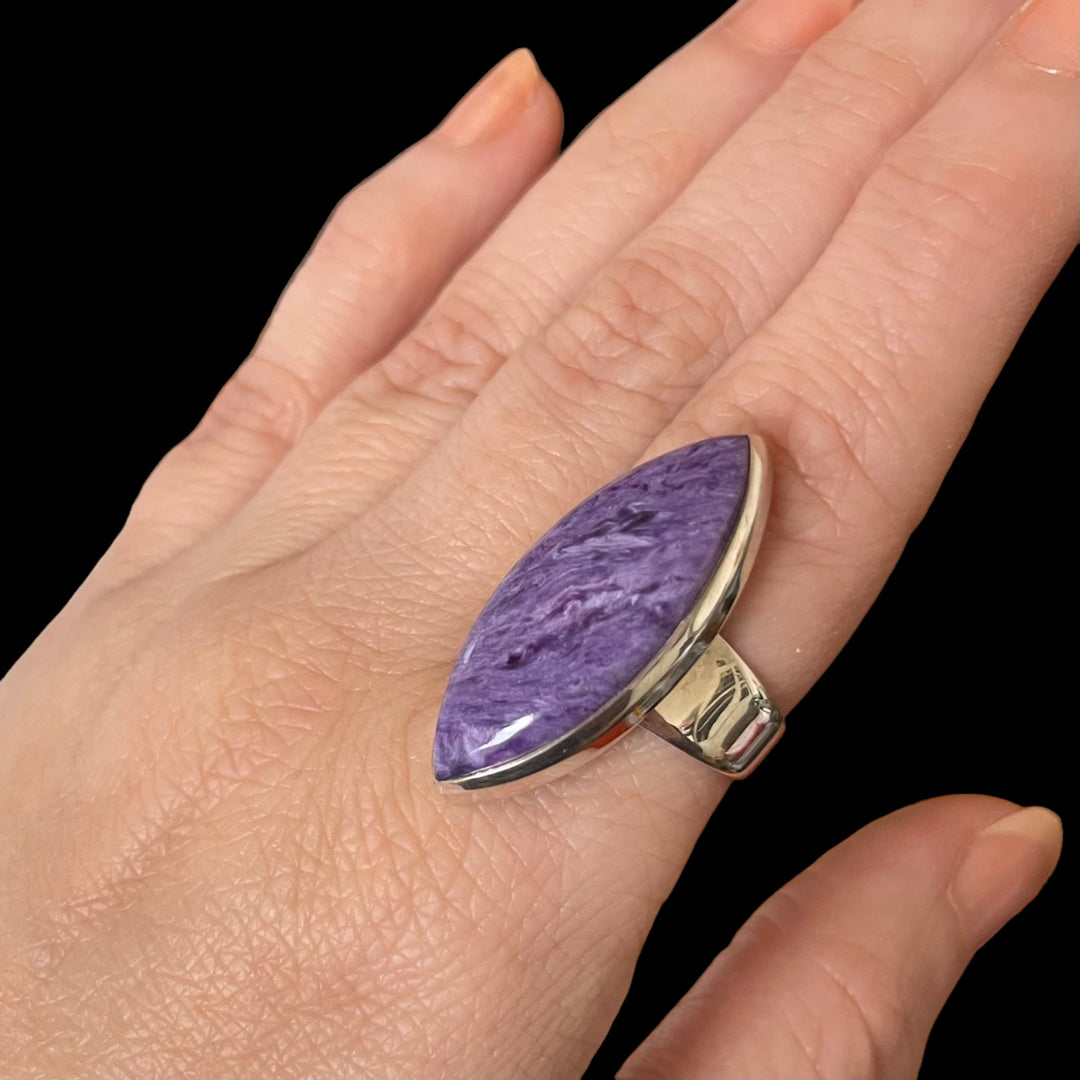 Silberring mit Wagenlenker BS008