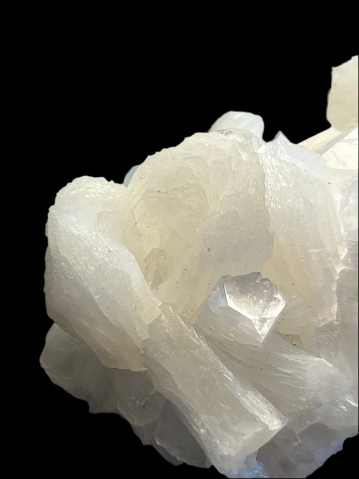 Apophyllite & heulandite sur mordénite inde DW228