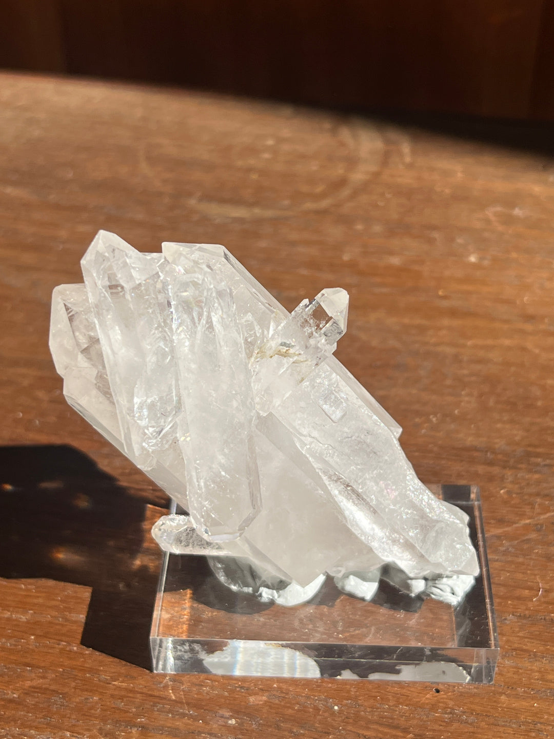 Druse de cristal de roche bideterminés  Brésil QTZ63