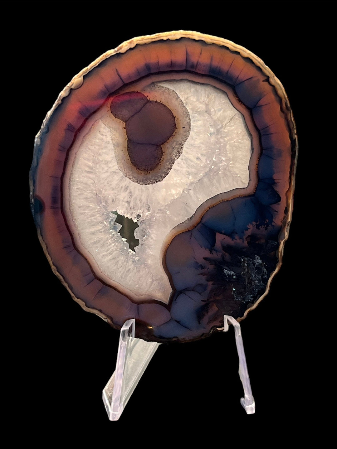 Brazilian Quartz Agate Slice DB164