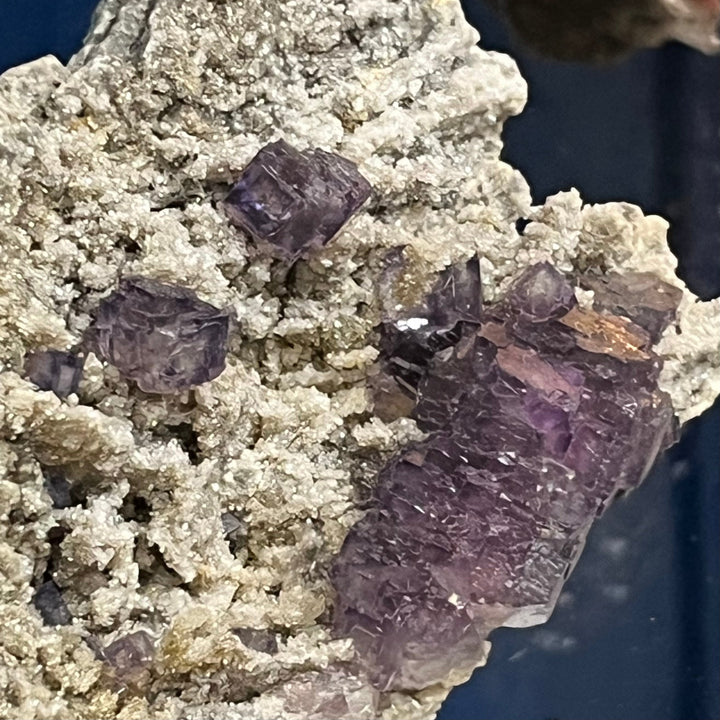 Fluorine from Foiches Ardennes coll Poinsot
