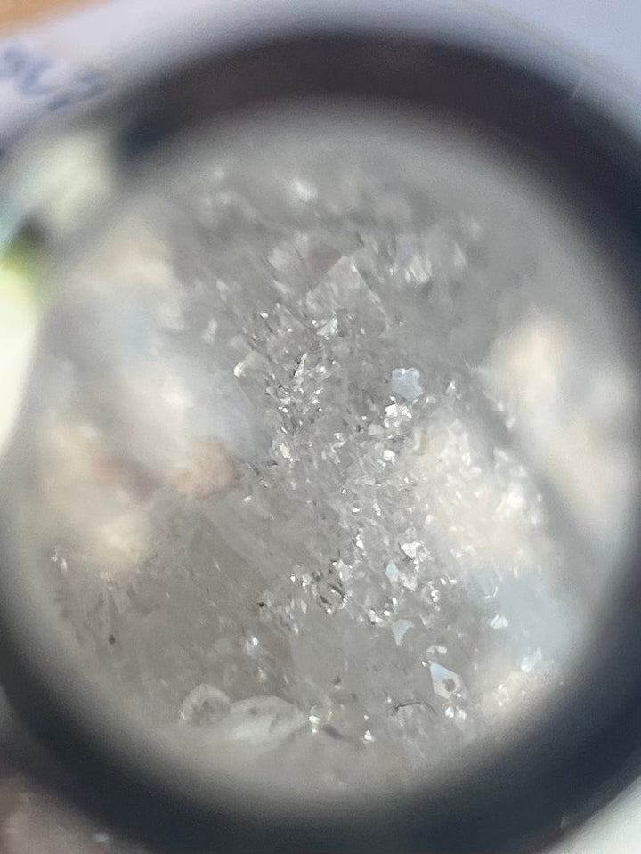 Apophyllite sur mordénite Inde DW10