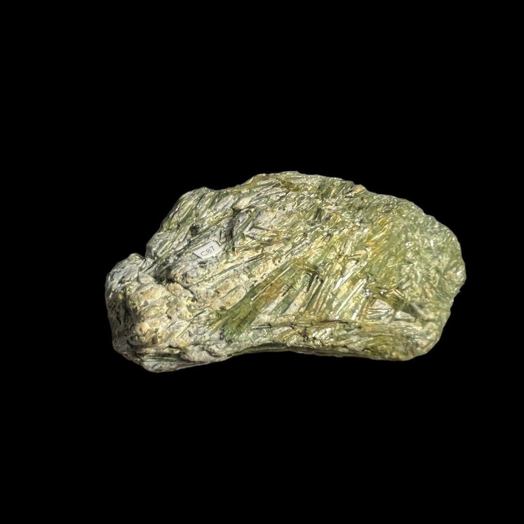 Actinolite in talc, Zillertal, Austria C87