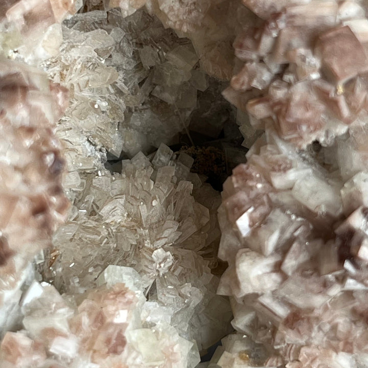 Calcite and Hemimorphite Mexico DR108