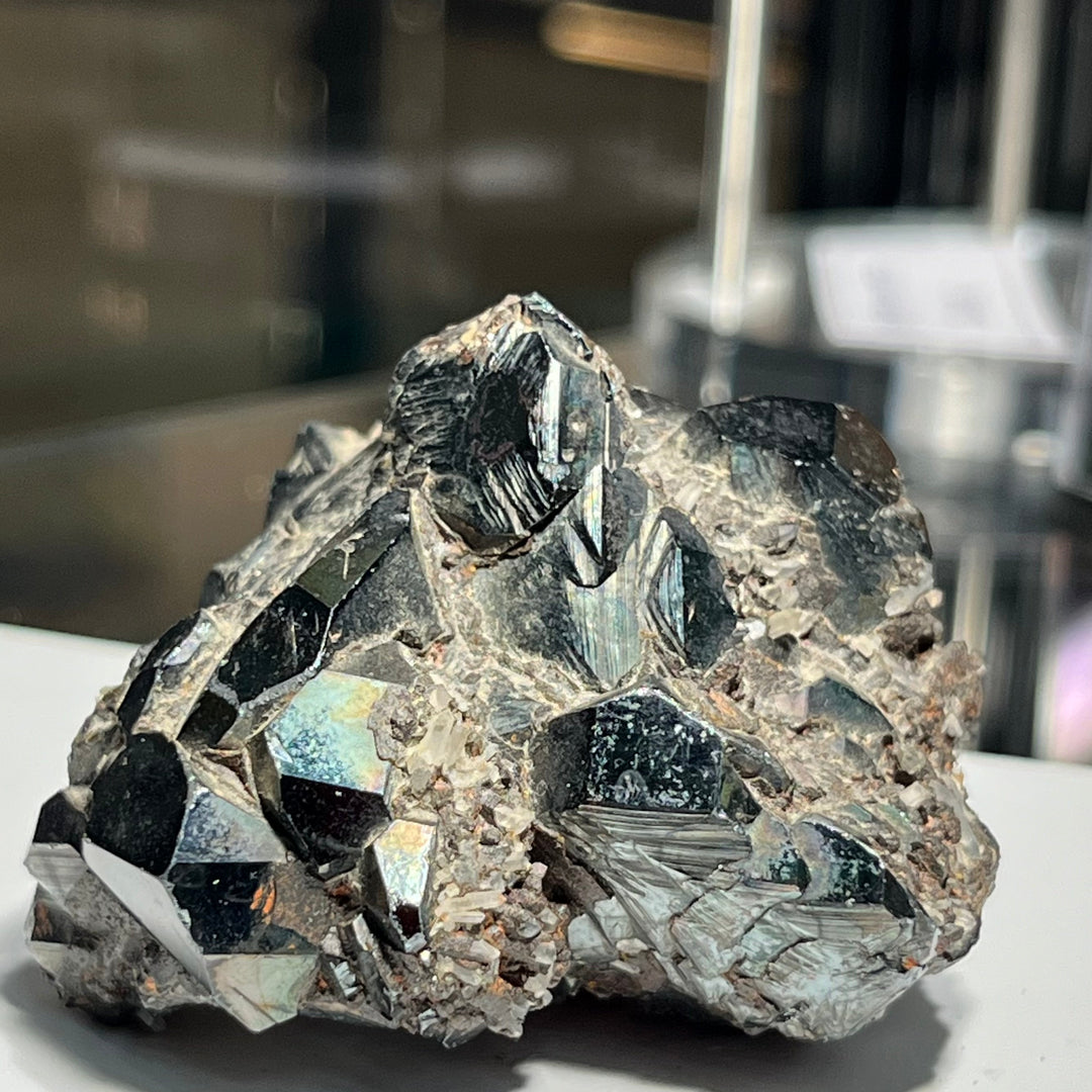 Cassiterite quartz La villeder Morbihan France C95