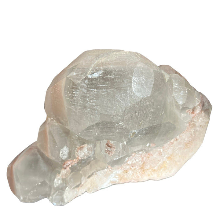 Red and white calcite, Hubei, China, M18S221