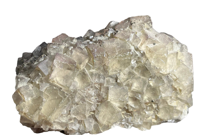 Fluorite pyrite Morocco DW87