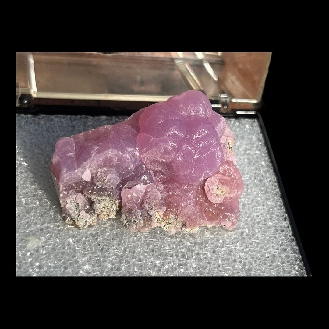 Smithsonite rose El Refugio Mine Mexique DB152