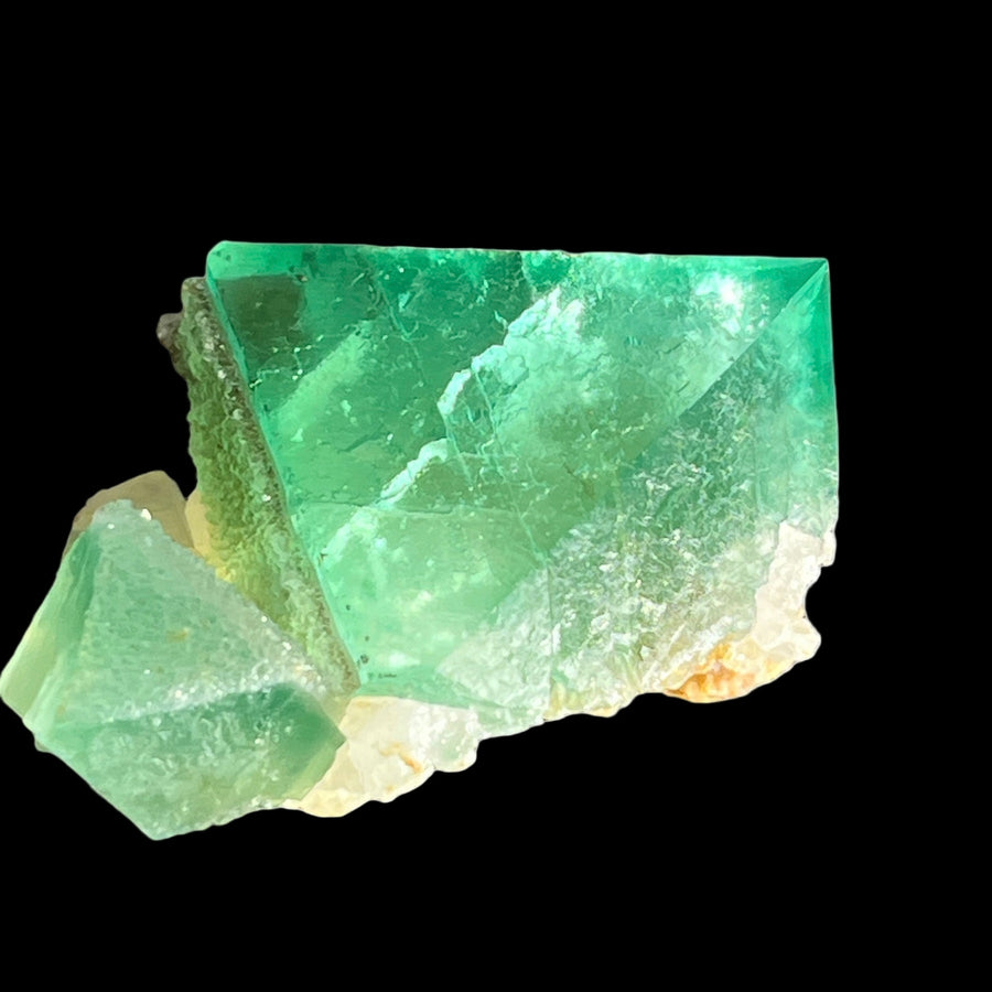 Fluorite avec quartz Afrique du sud DA144