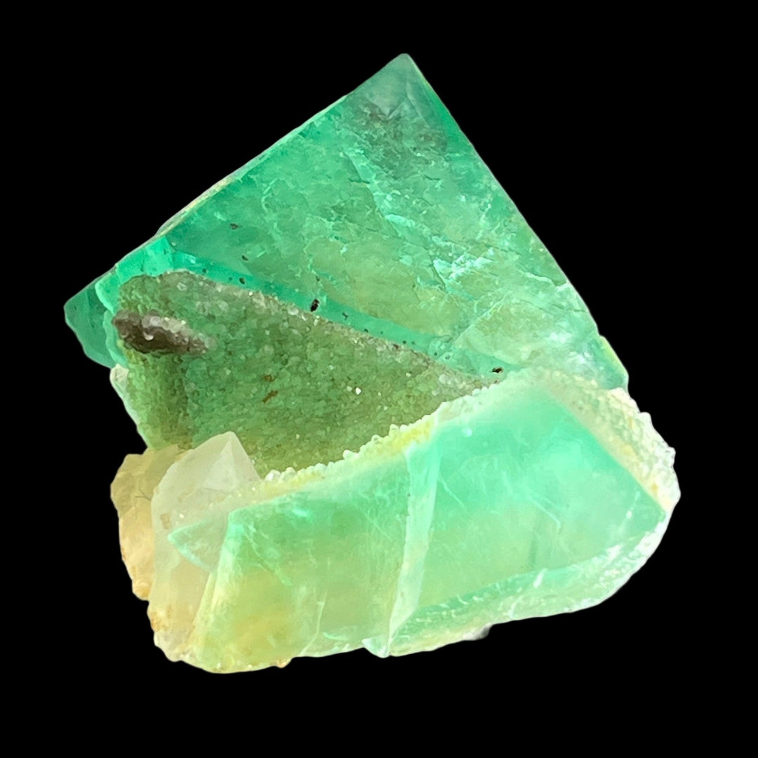 Fluorite avec quartz Afrique du sud DA144