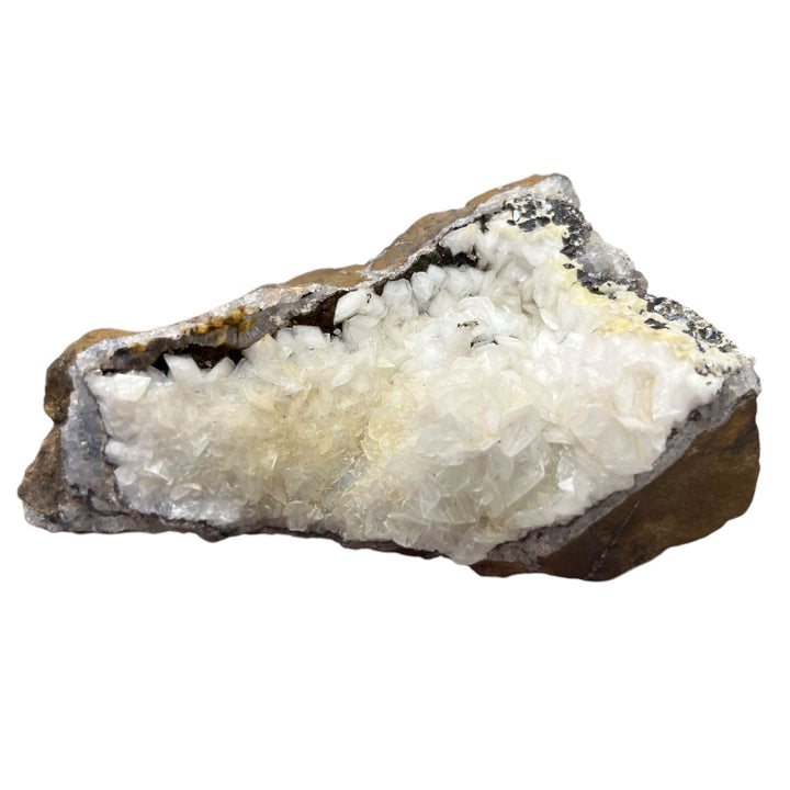 CALCITE Goethite quartz Tarn France M18W6