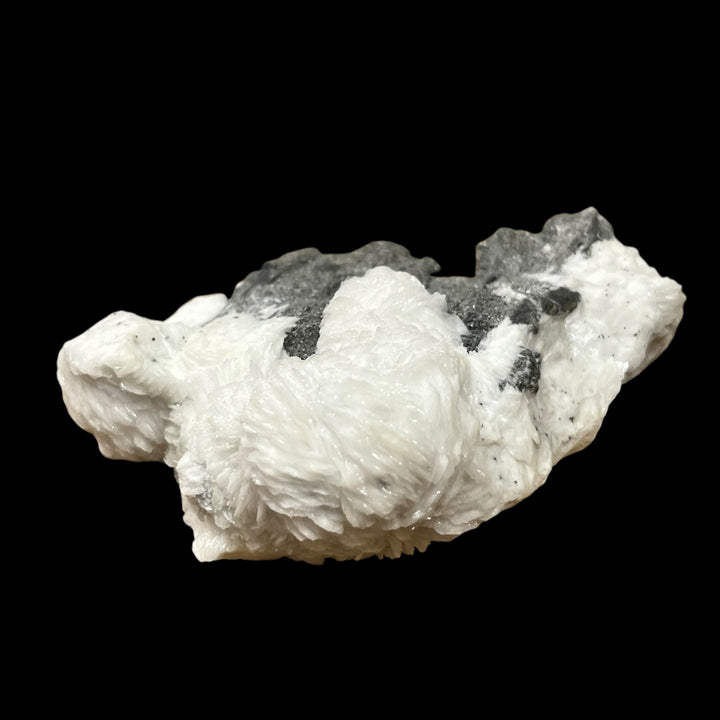 Baryt auf Sphalerit, Les Malines, St. Laurent les Miniers, Gard, Frankreich, C99