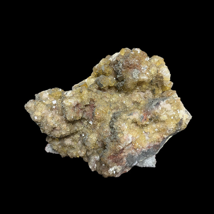 Yellow fluorite marcasite Moscona Spain DR164