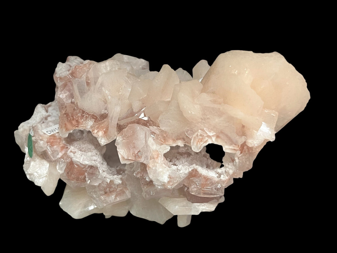 Apophyllite hématite stilbite Inde DW144