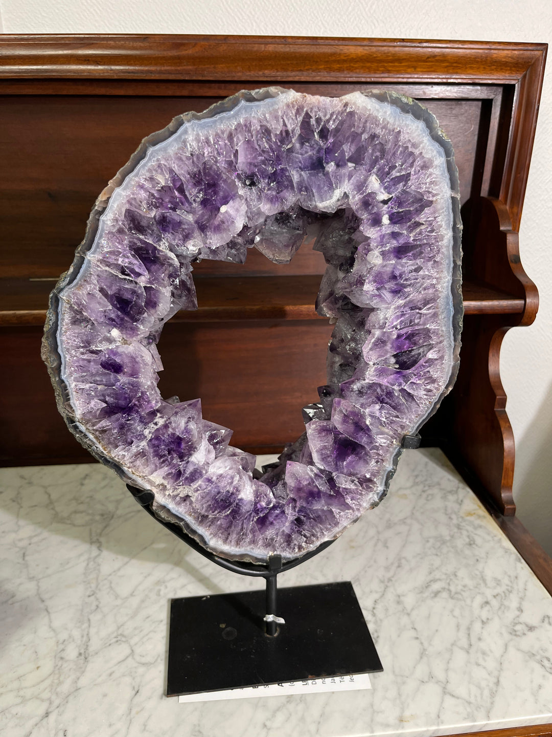 Brasilianische Amethystscheibe AMT7