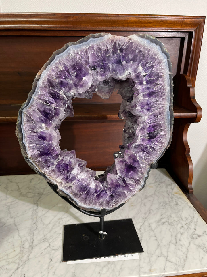 Brasilianische Amethystscheibe AMT7