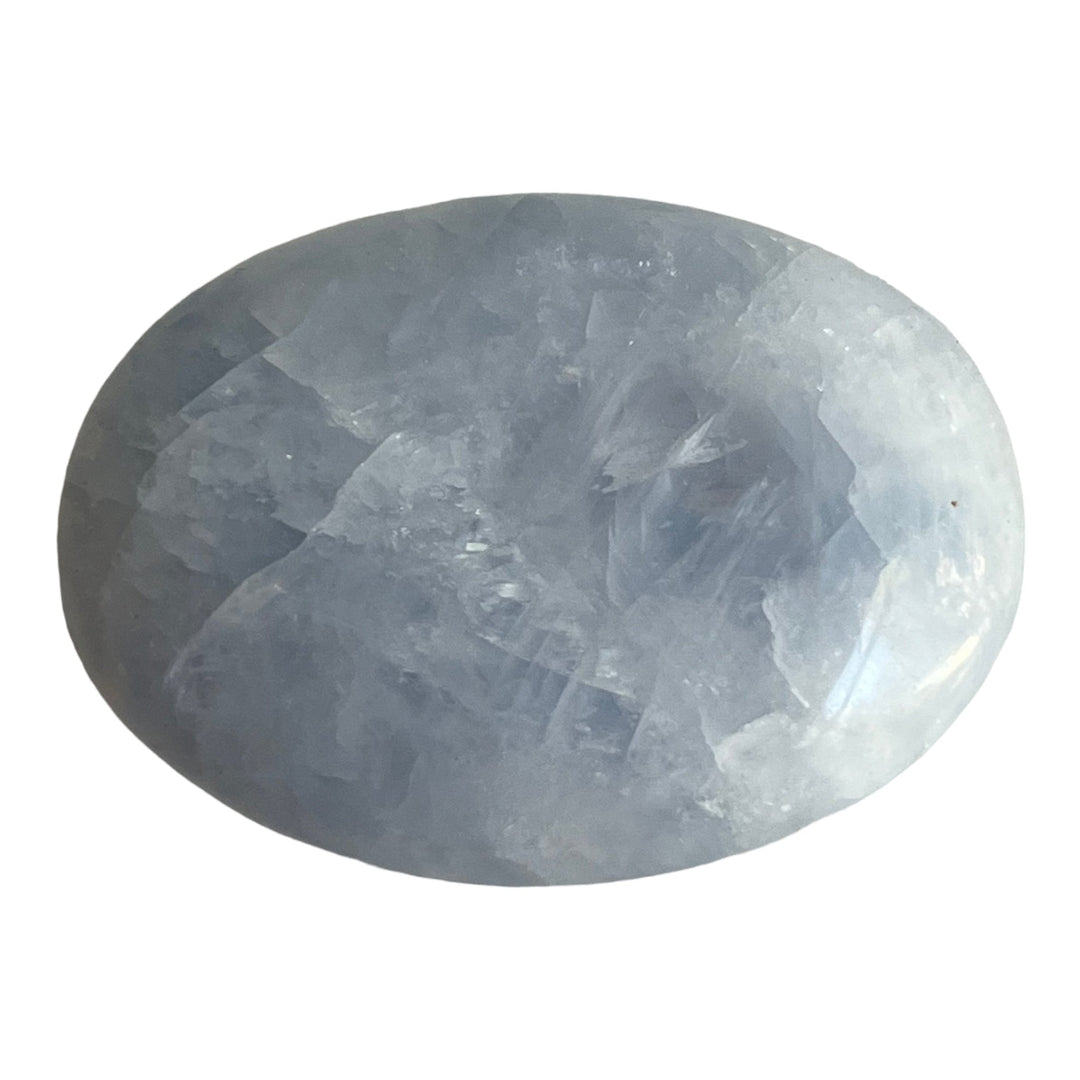 Galet Calcite bleue 88-93g  Madagascar