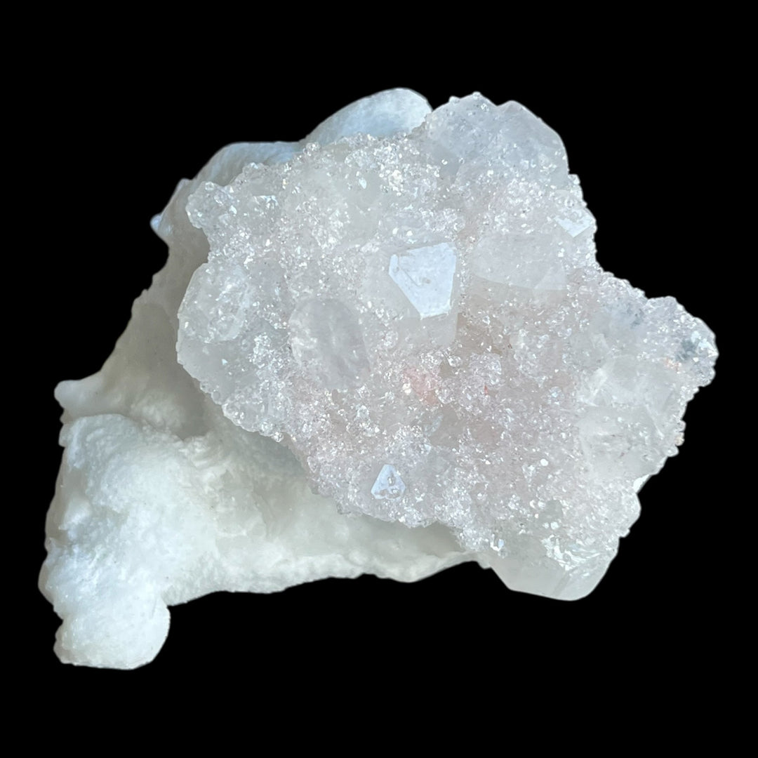Apophyllite sur mordénite Inde DW10