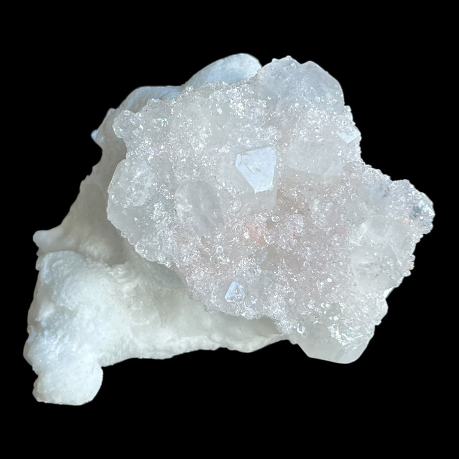 Apophyllite sur mordénite Inde DW10