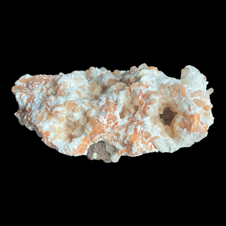 Oranger Stellerit auf Mordenit Indien DW169