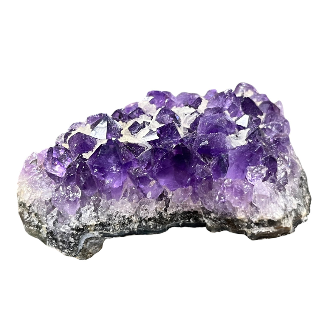 Amethyst Druse with Calcite, Brazil AM50