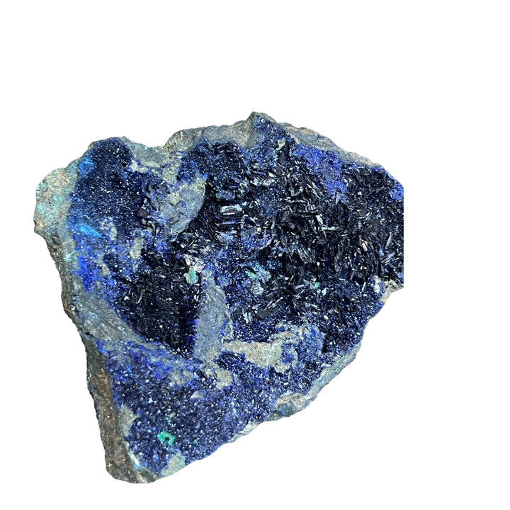 Azurite malachite chalcopyrite Morocco DR270