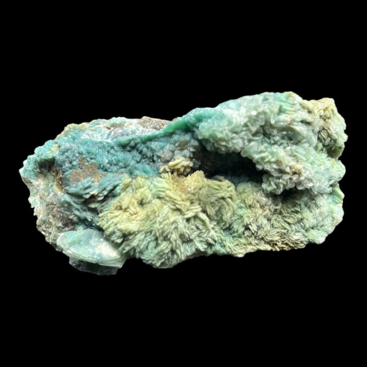 Celadonit in Heulandit, Stilbit Nashik India DW210