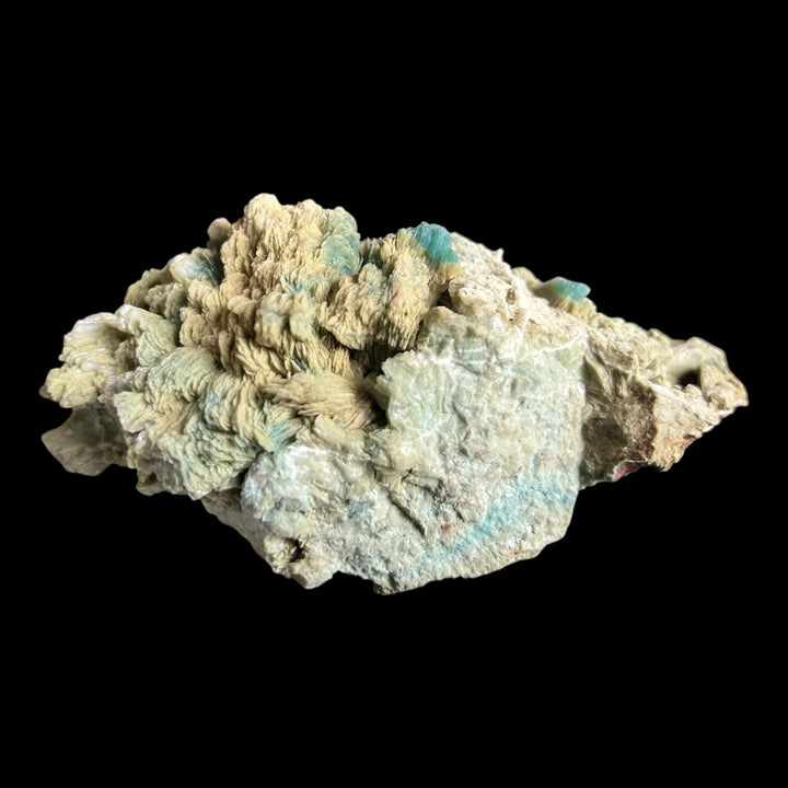 Celadonit in Heulandit, Stilbit Nashik Indien DW209