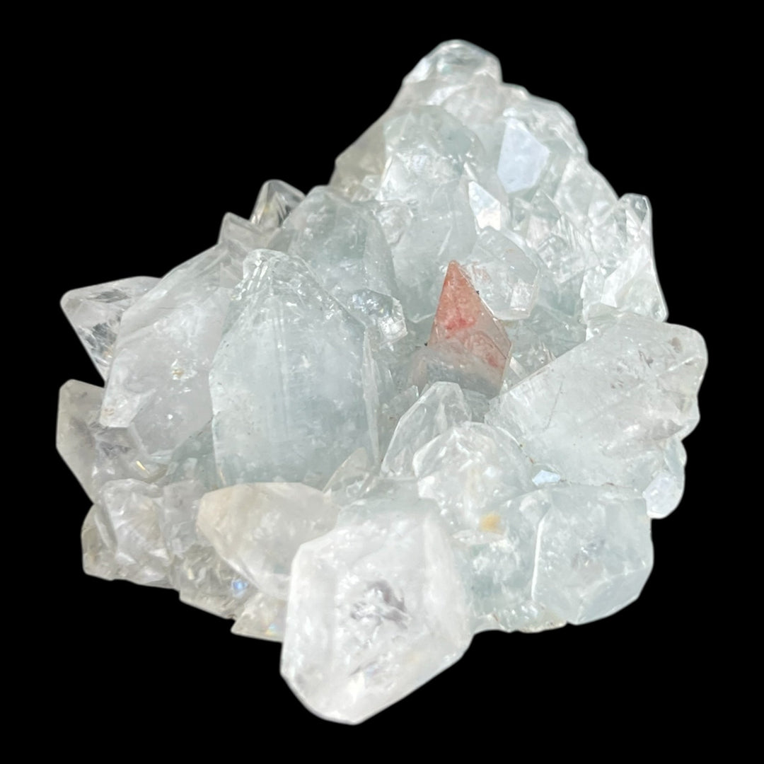 Apophyllite heulandite rose  Inde DW194