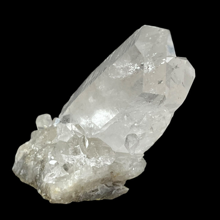 Double-determined rock crystal druse, Brazil QTZ60