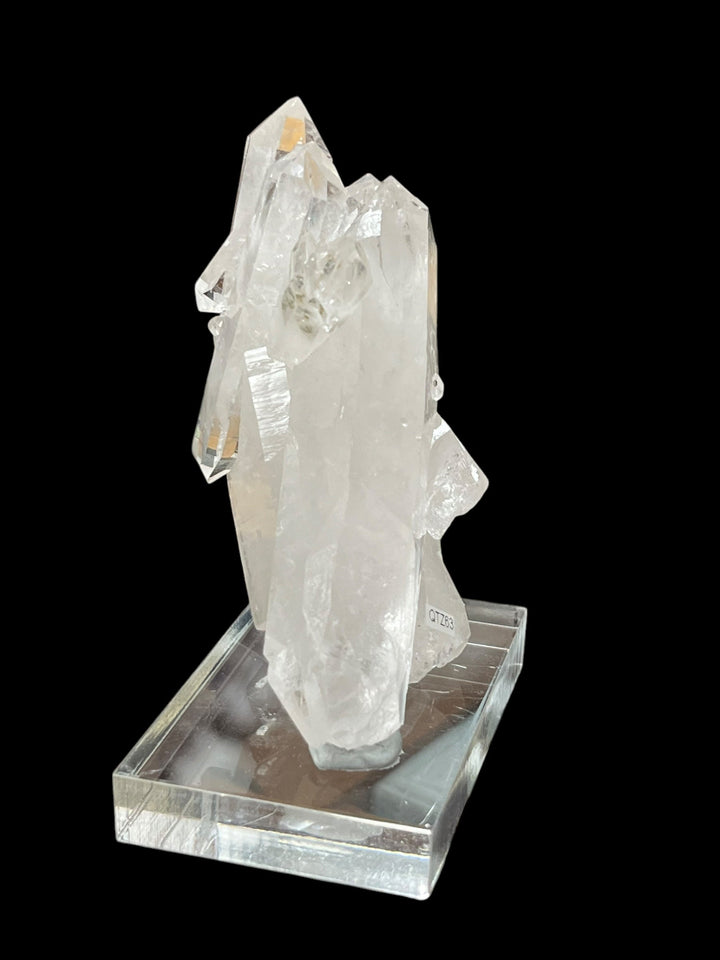 Bidetermined rock crystal druse Brazil QTZ63