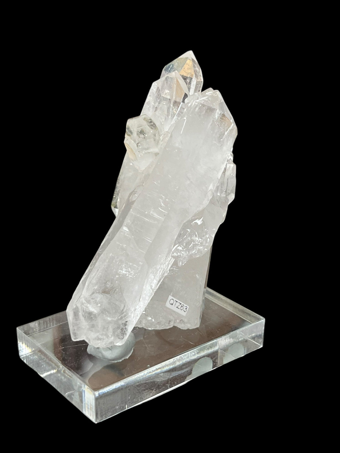 Bidetermined rock crystal druse Brazil QTZ63