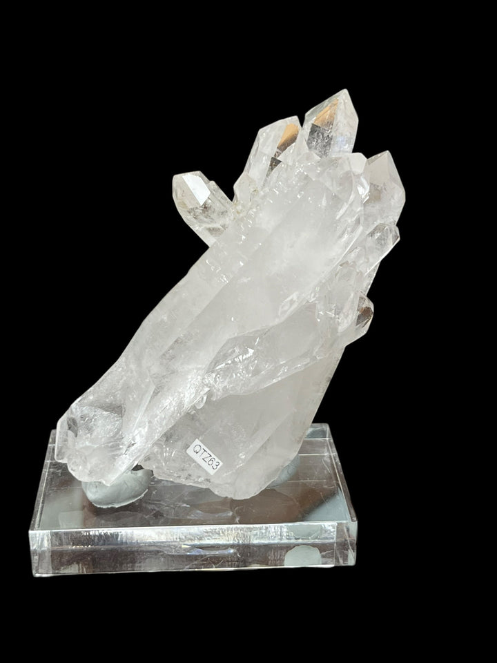 Bidetermined rock crystal druse Brazil QTZ63