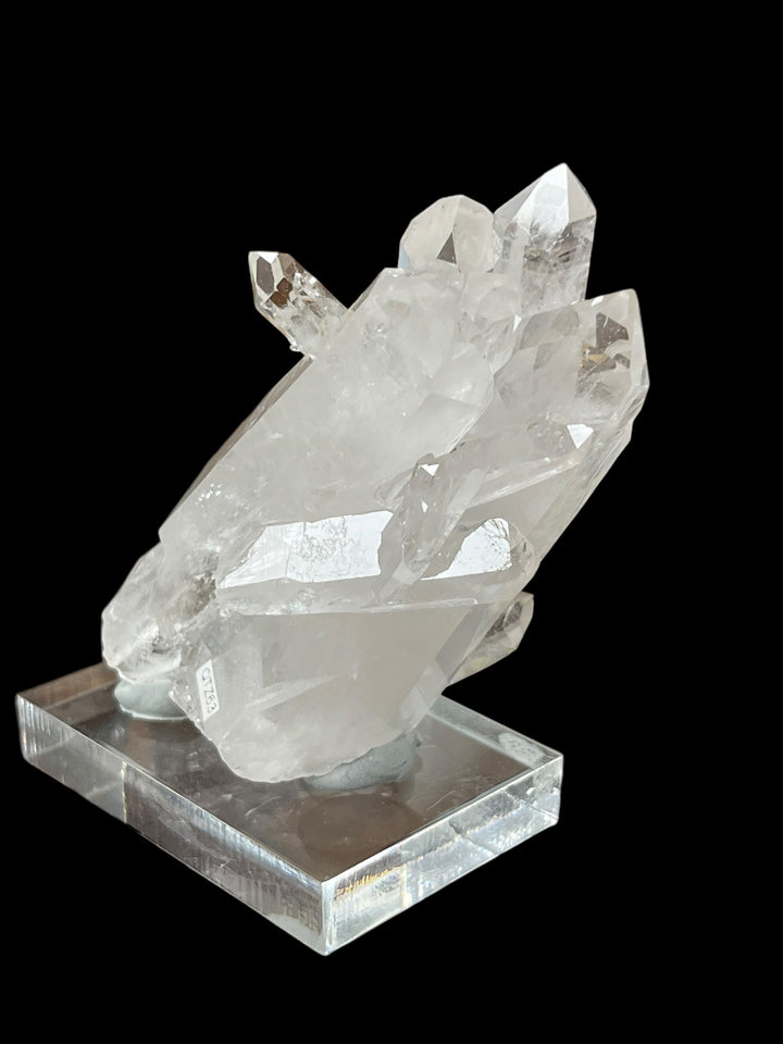 Bidetermined rock crystal druse Brazil QTZ63