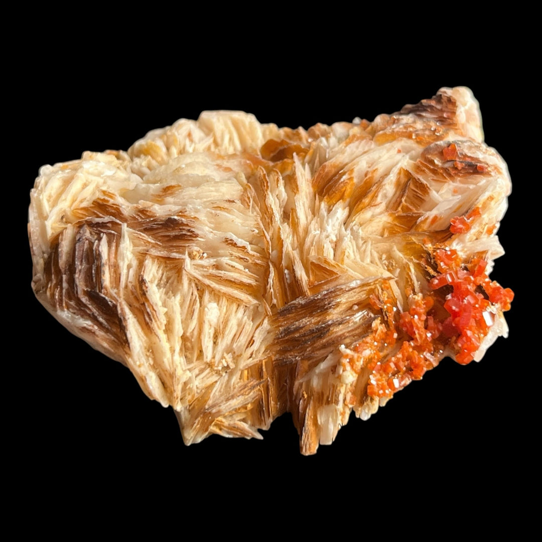 Baryte Vanadinite Mibladen Maroc DR100