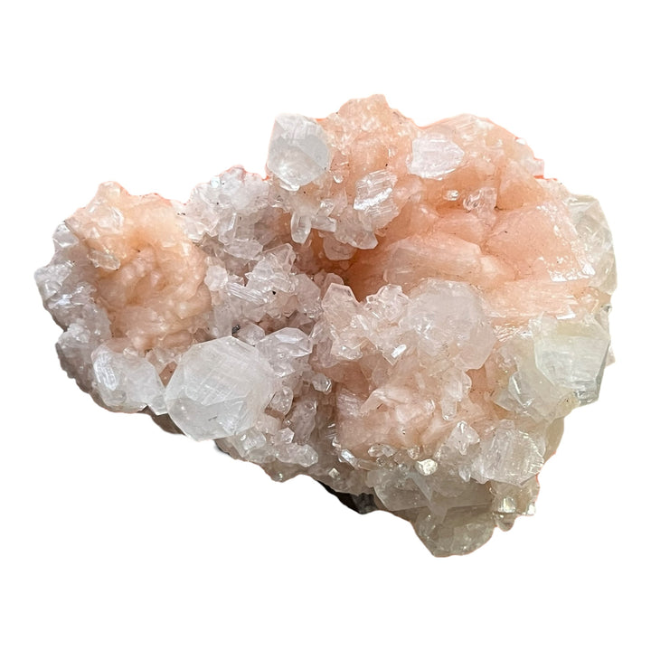 APOPHYLLIT rosa Stilbit Indien M18W58