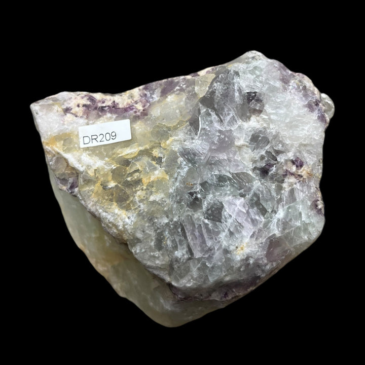 Roher grüner und violetter Fluorit 1kg Frankreich DR209