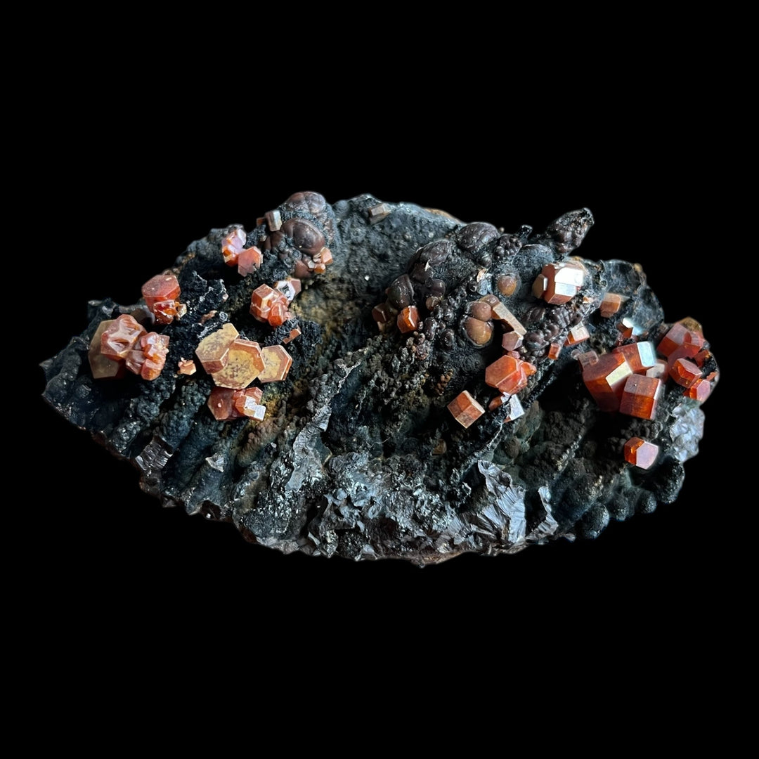 Vanadinite goethite Morocco DB45