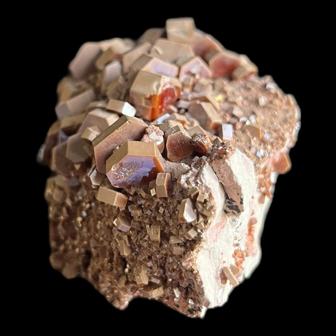 Endlichite &amp; Vanadinite Touissit Maroc M18W133