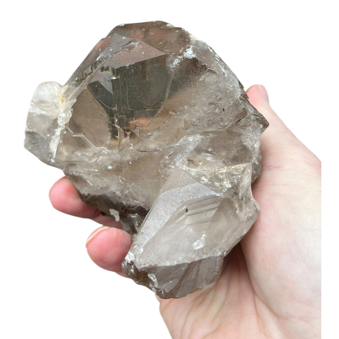 Smoky gwindel quartz Mont Blanc DB72