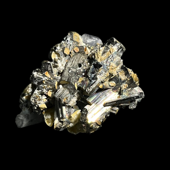 Fluorapatit und Ferberit Panasqueiras Portugal PNQ65