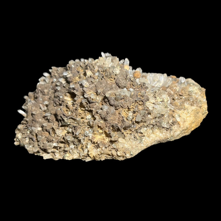 Dolomit psm Calcit, Pyrit Bergkristall Cavnic Rumänien DB62