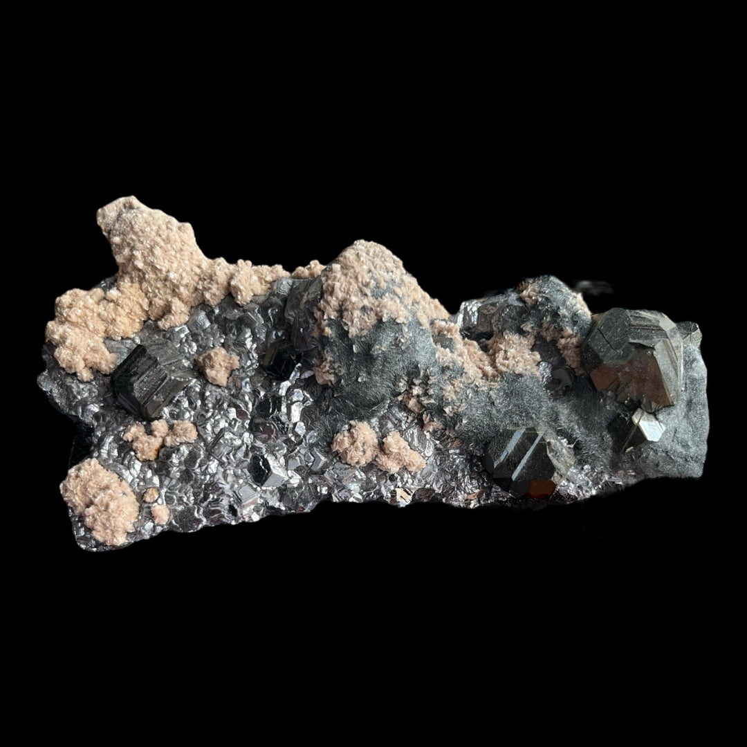 Rhodochrosite Galene sphalerite bakerite Stan Terg Kosovo M18W132