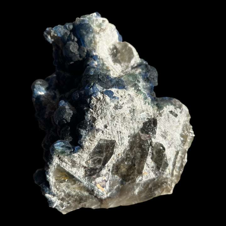 Fluorite bleue Huanggang Mongolie Chine DA194