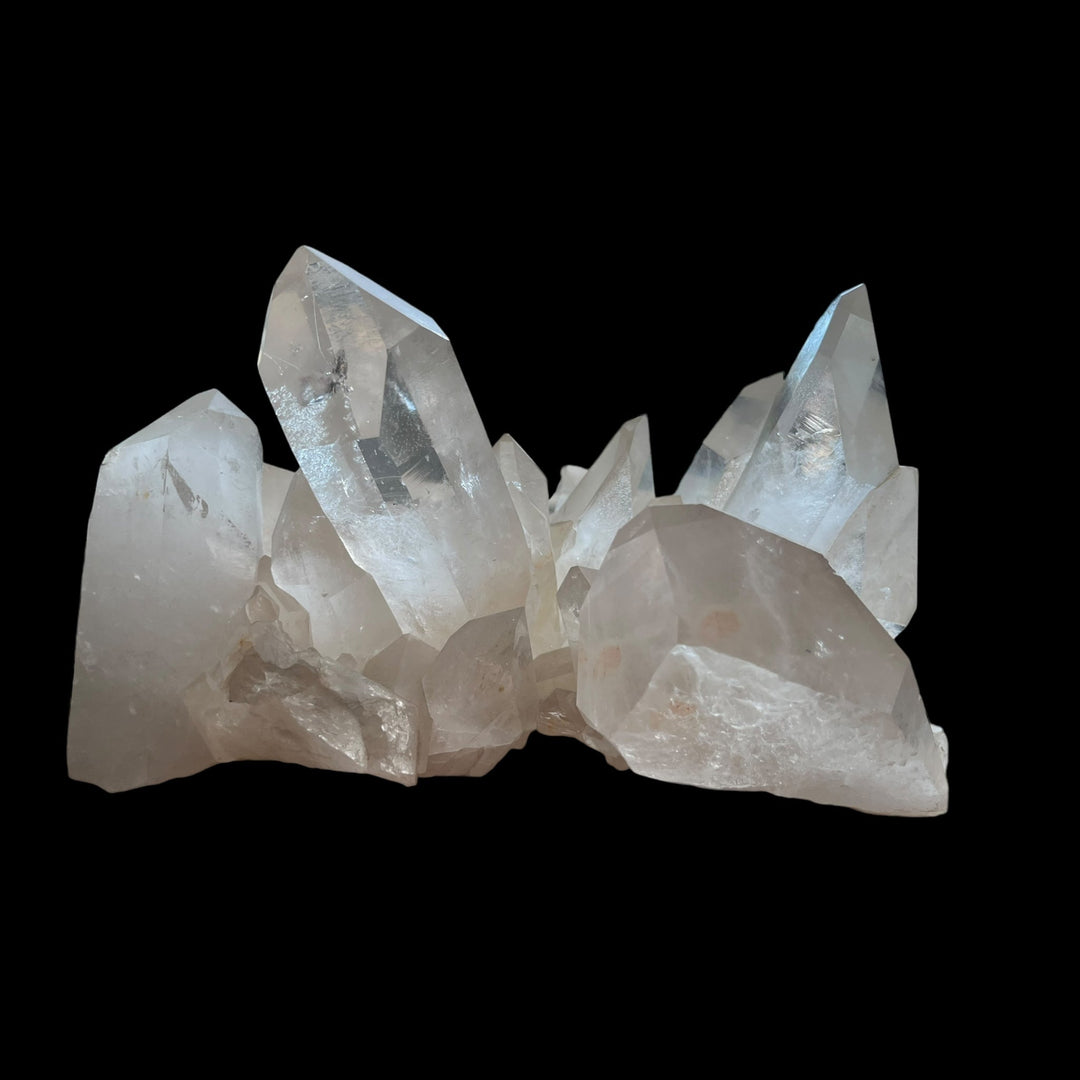 Große Bergkristalldruse aus den Alpen, 25 cm, Frankreich