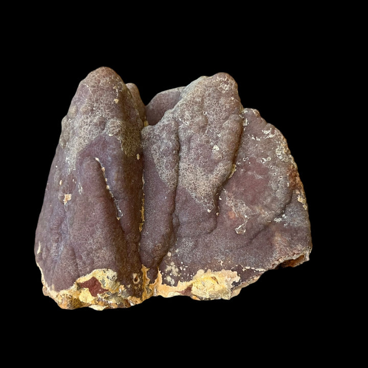 Epimorpher Smithsonit auf Kalzit, Italien, DA93